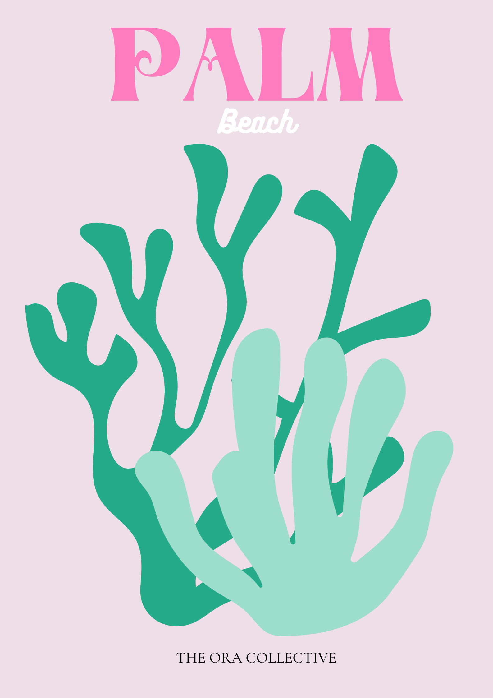 "PALM BEACH" Print