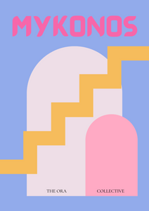 "MYKONOS" Print