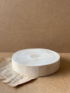 Small Natural Wood Plate