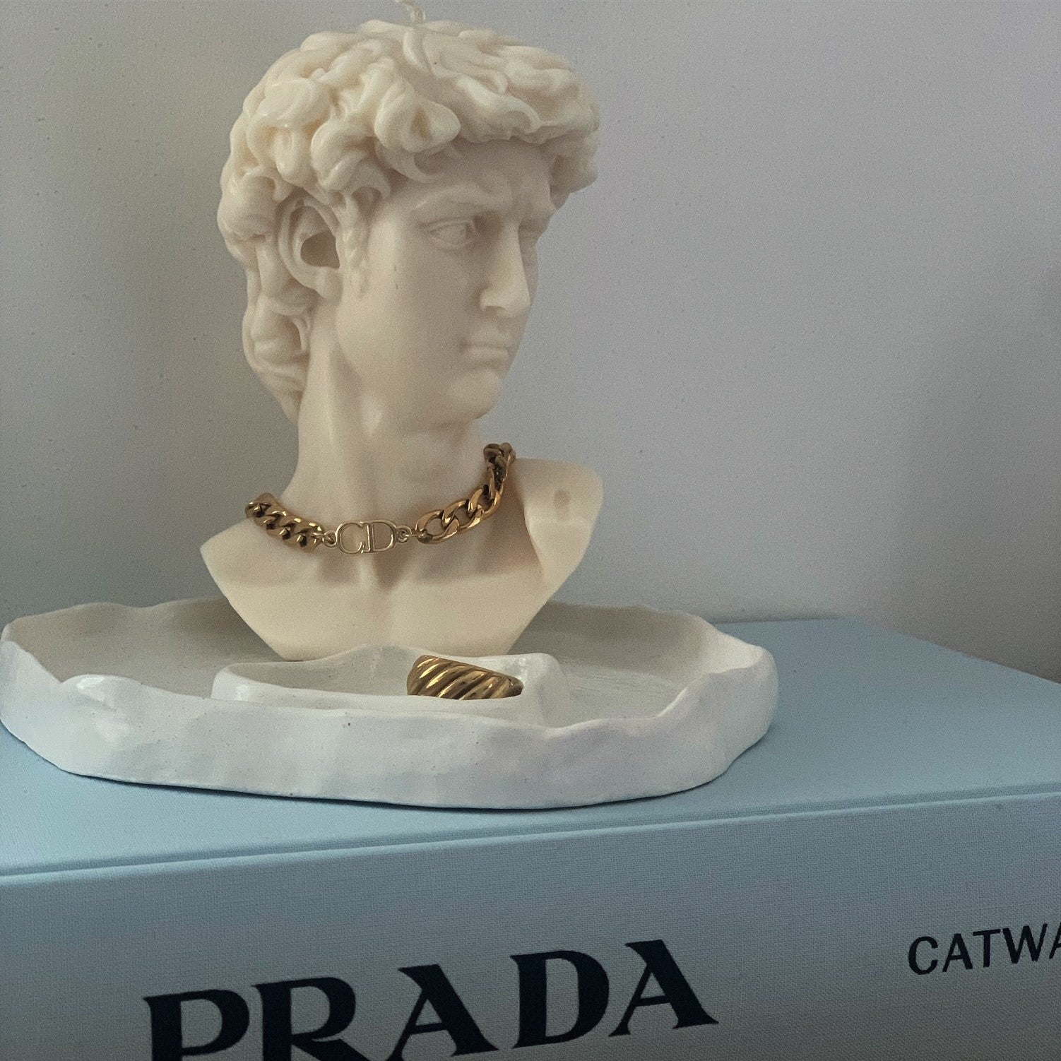 "DAVID" Candle