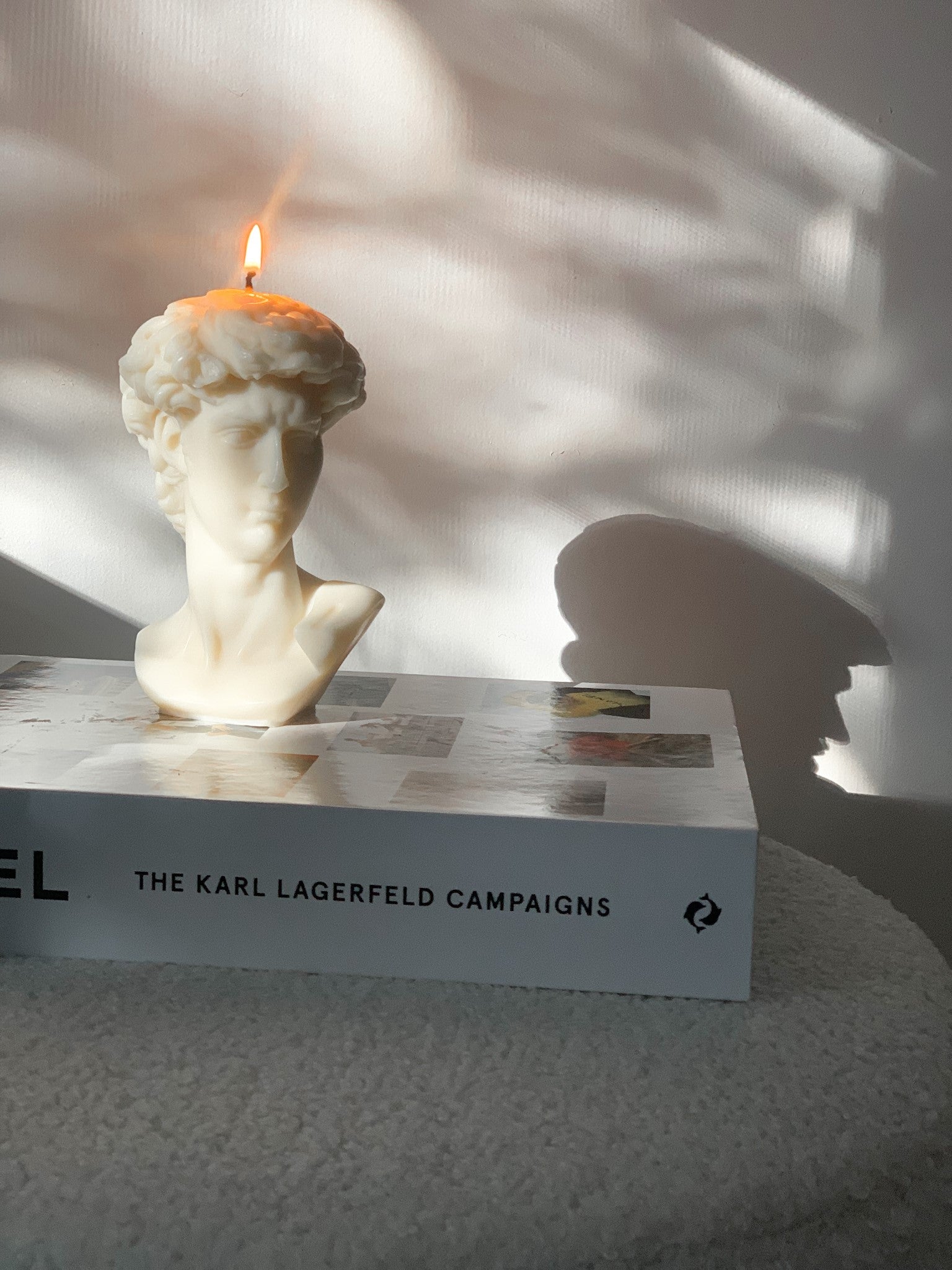 "DAVID" Candle