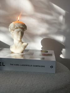 "DAVID" Candle
