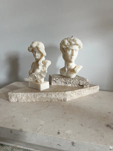 "DAVID" Candle