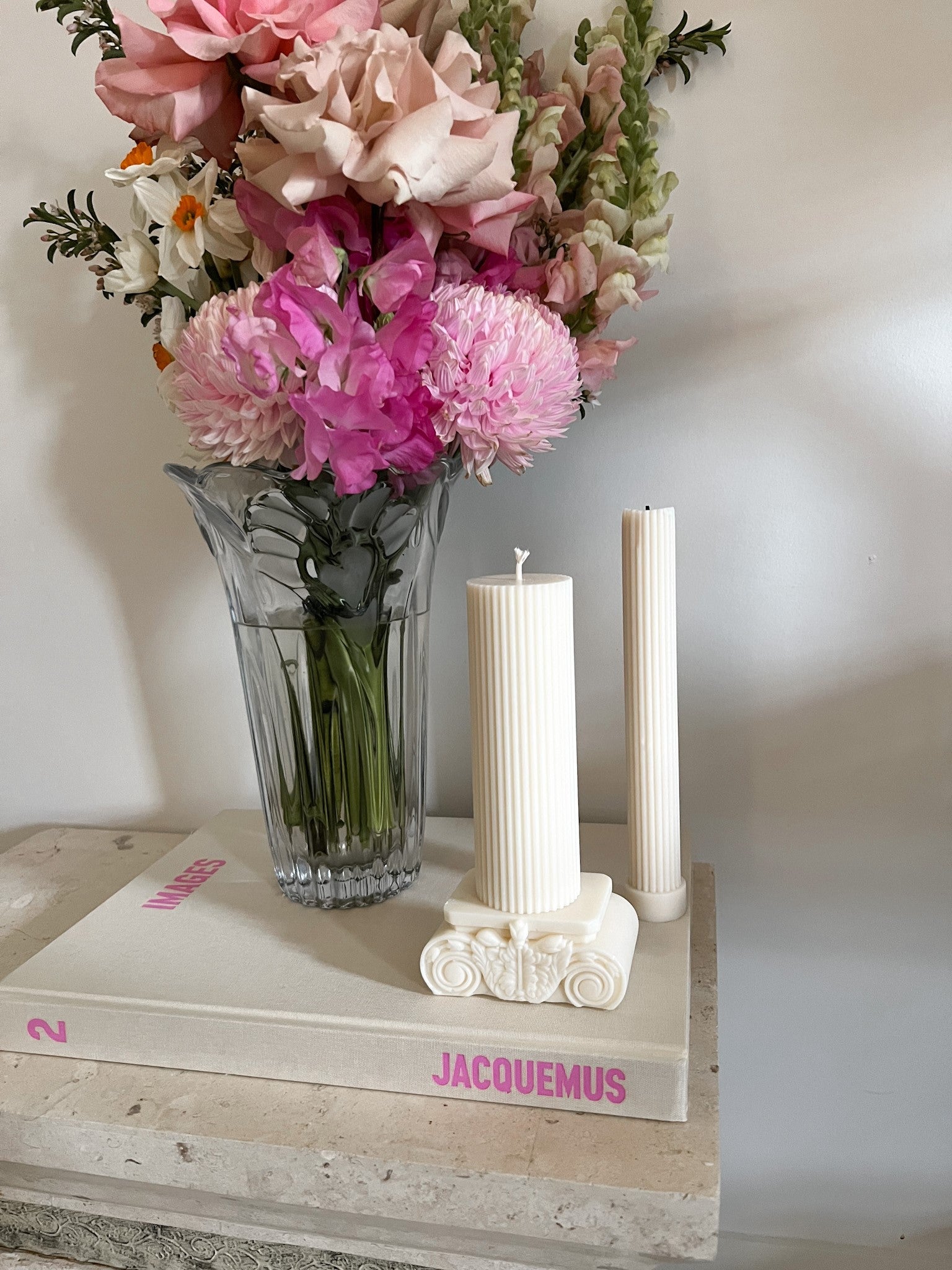 "PEDESTAL" Candle