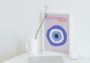 "SANTORINI" Print